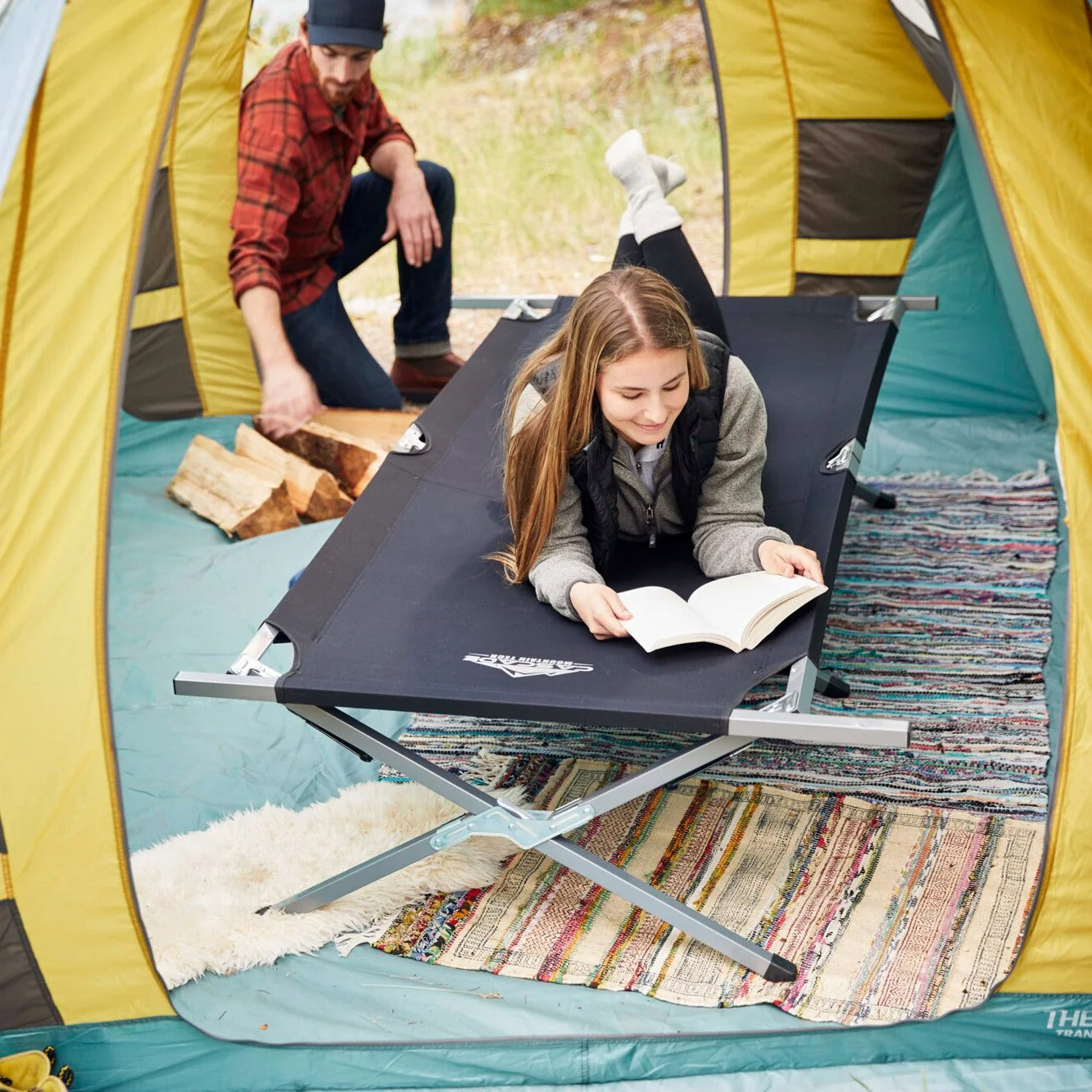 Cascade Mountain Tech Fully Collapsible Oversized Camping Cot