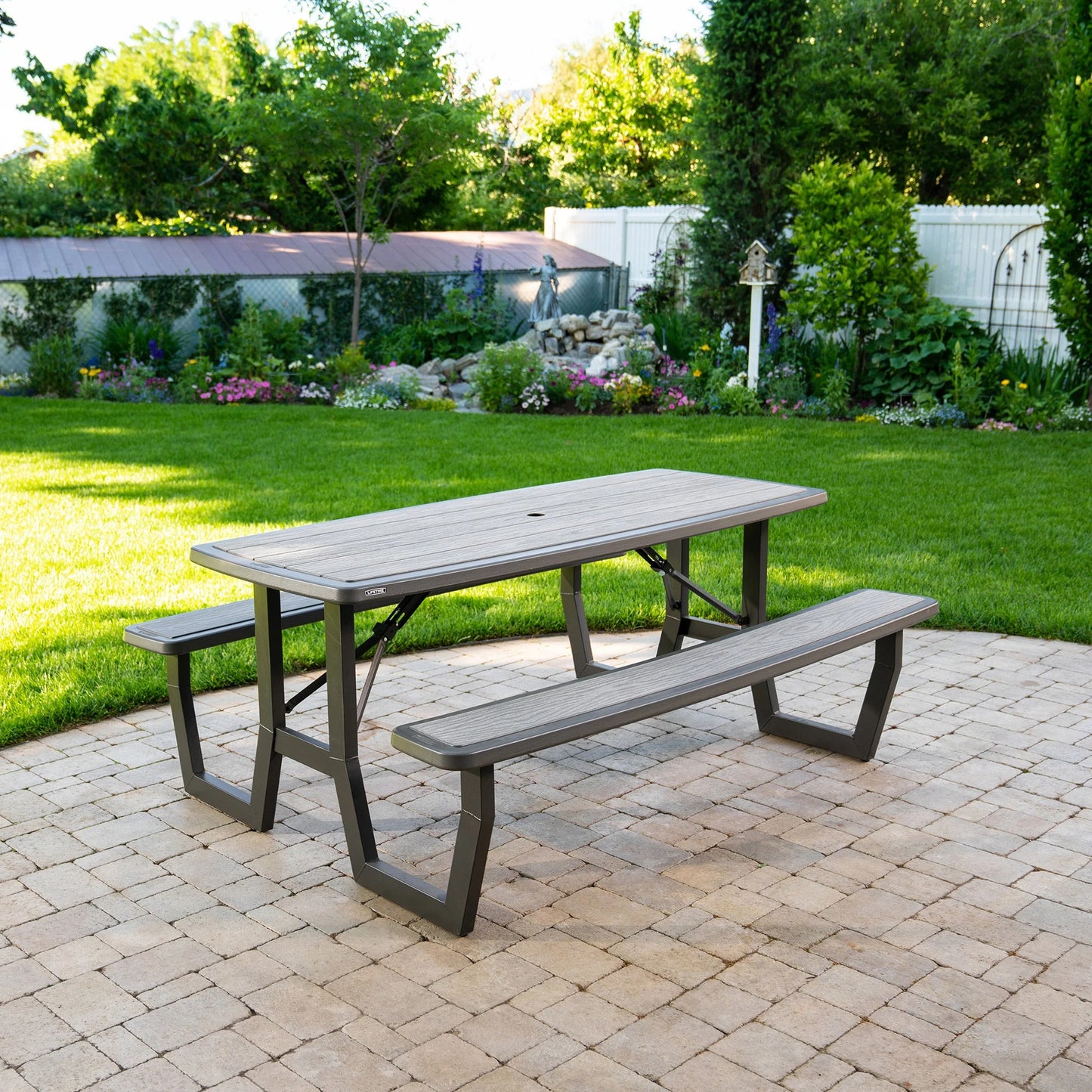 Lifetime Commercial 6 ft Folding Picnic Table