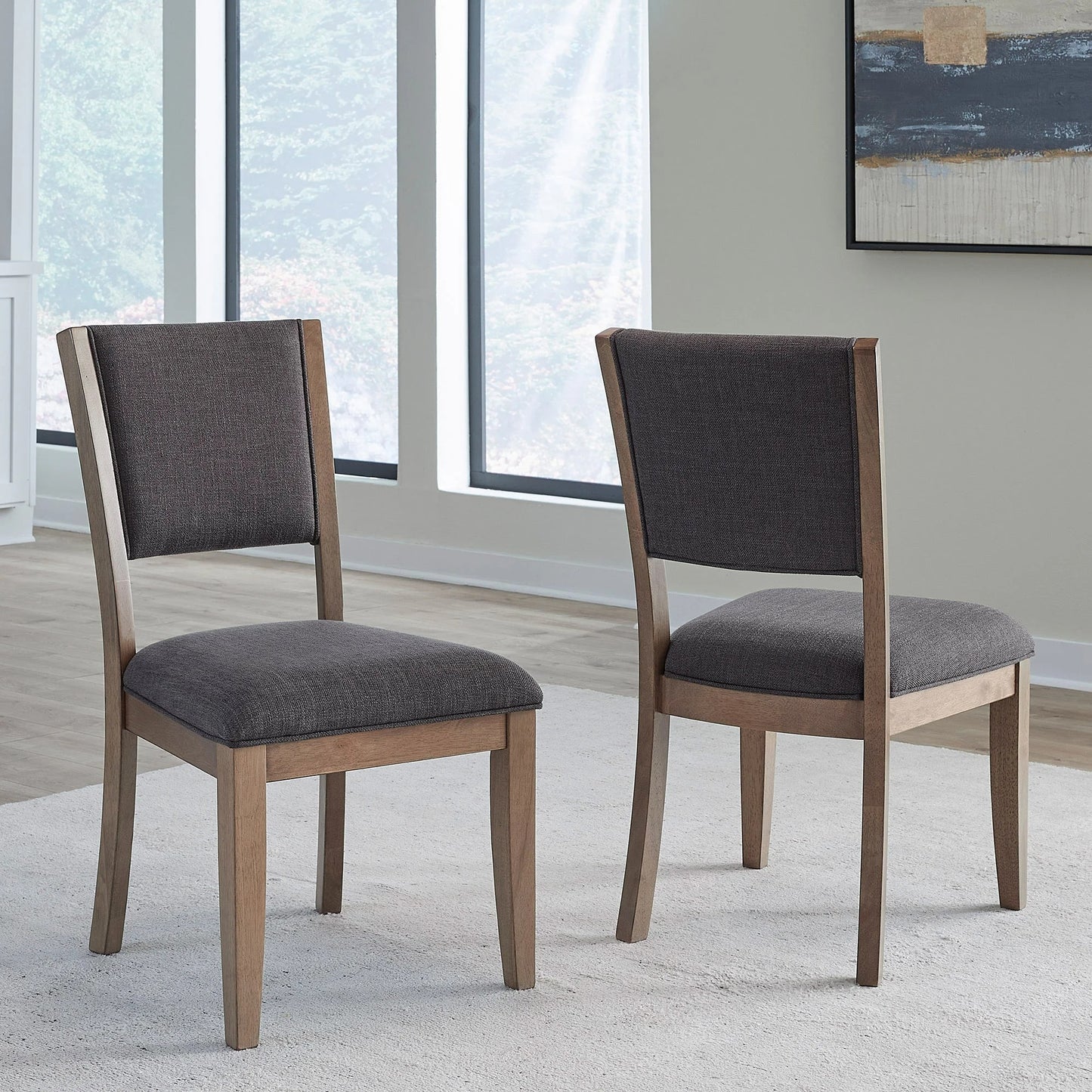 Zealand 54" Round Dining Table and 4 Chairs