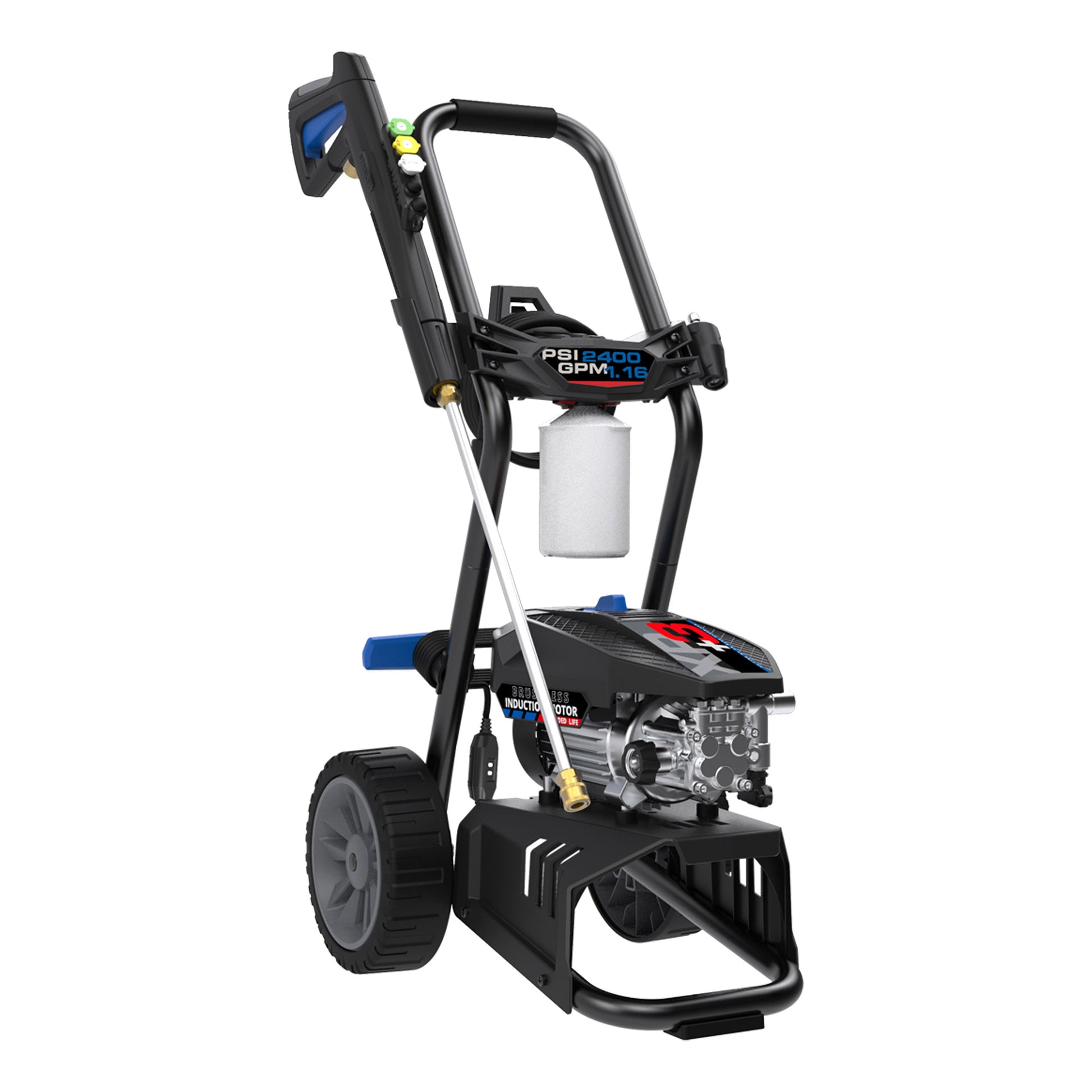 Electric Pressure Washer 2400 PSI, 1.16 GPM