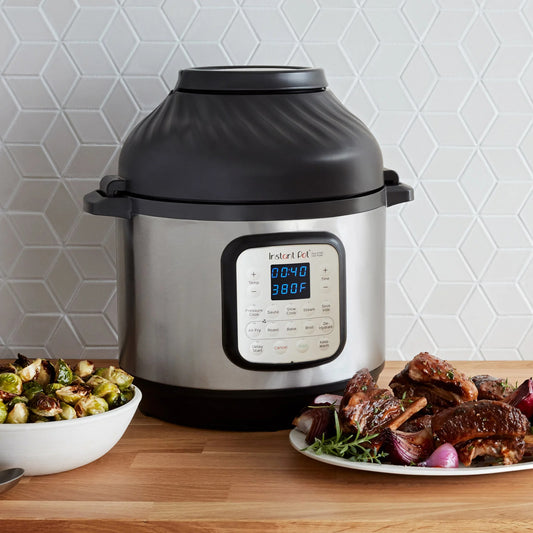 Instant Pot 6qt Duo Crisp 11-in-1 Electric Pressure Cooker with Air Fryer Lid